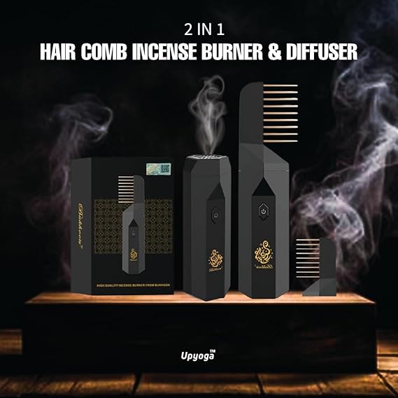 2 in 1 Hair Comb Incense Burner - Noorz