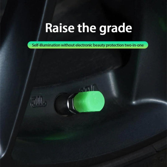 Car luminous tire valve cap - Noorz