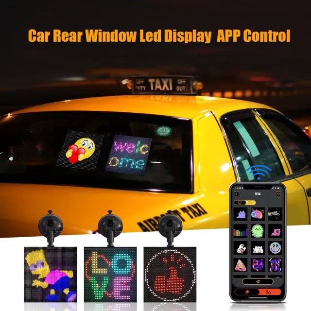 Car Rear Window LED Display - Noorz