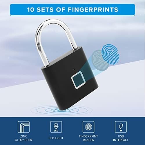 Fingerprint Padlock - Noorz