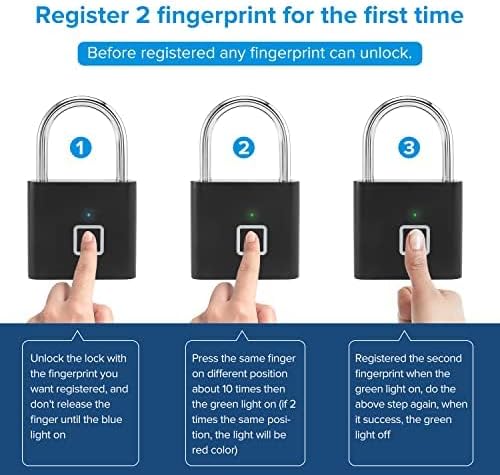 Fingerprint Padlock - Noorz